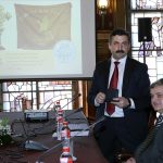 БНБ - възпоменателна монета по случай 140г. от Априлското въстание   Стефан Цветков - главен касиер на БНБ Цветан Буюклийски - директор на „Монетен двор“ ЕАД