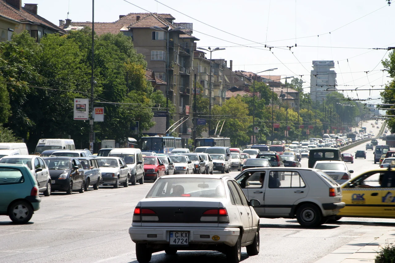 Орлов мост Задръстване