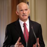 Премиерът на Гърция Георгиос Папандреу