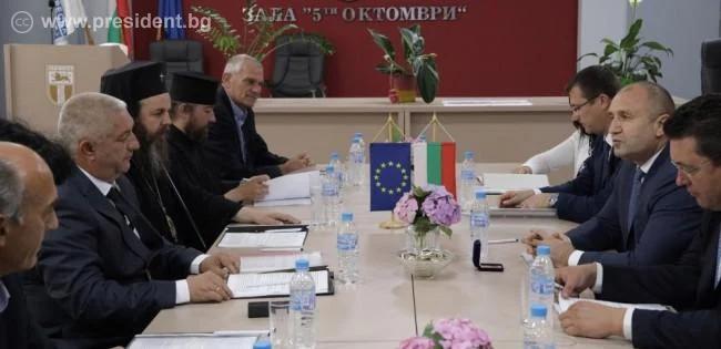 Румен Радев в Кресна