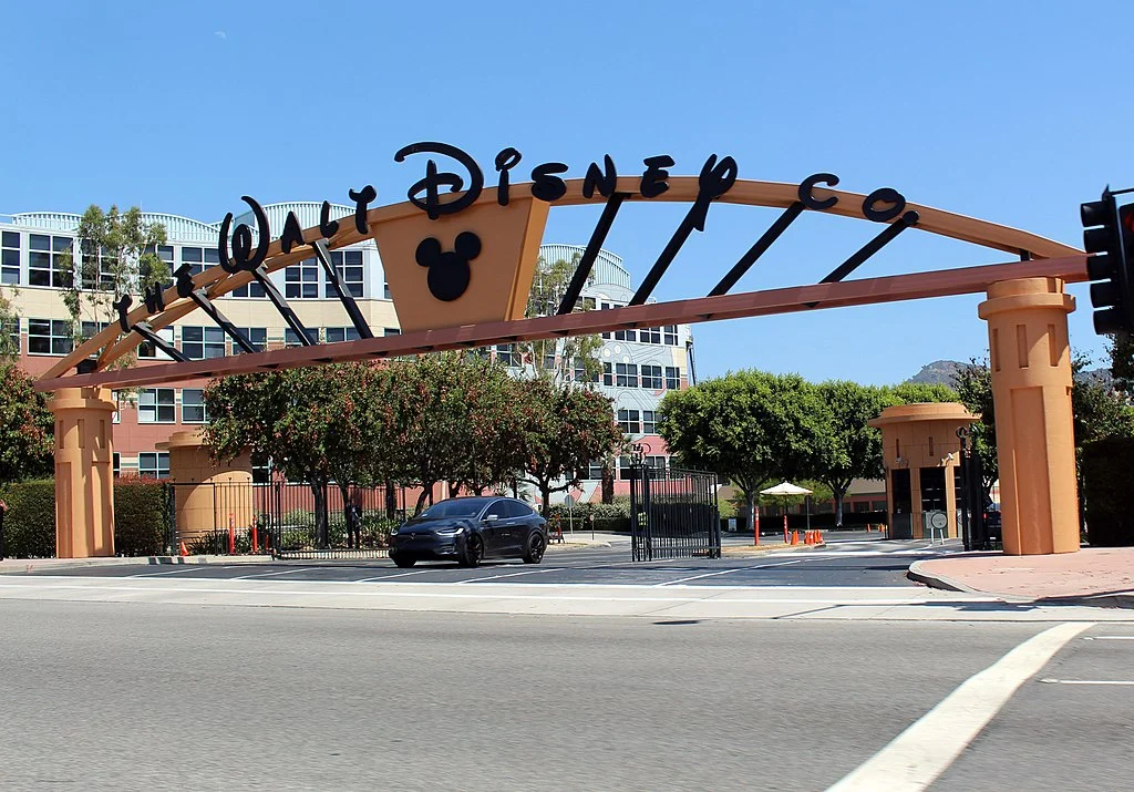 Входът на Walt Disney Studios in Burbank