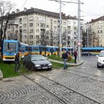 трамваи зелени релси