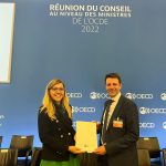 годишната среща на Съвета на ОИСР на ниво министри в Париж на 9 и 10 юни 2022 г.  Велислава Петрова