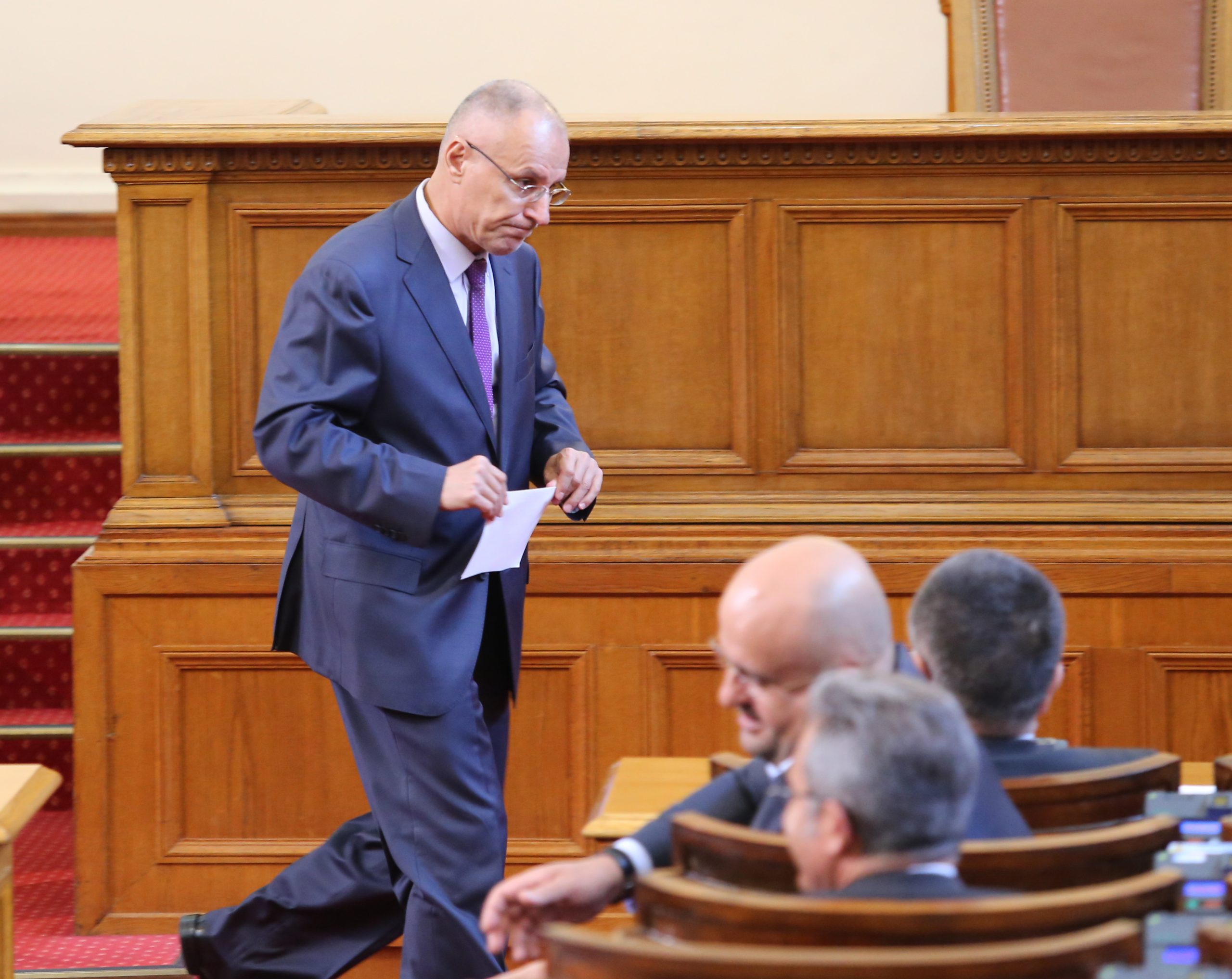 Парламент избор на Димитър Радев за управител на БНБ