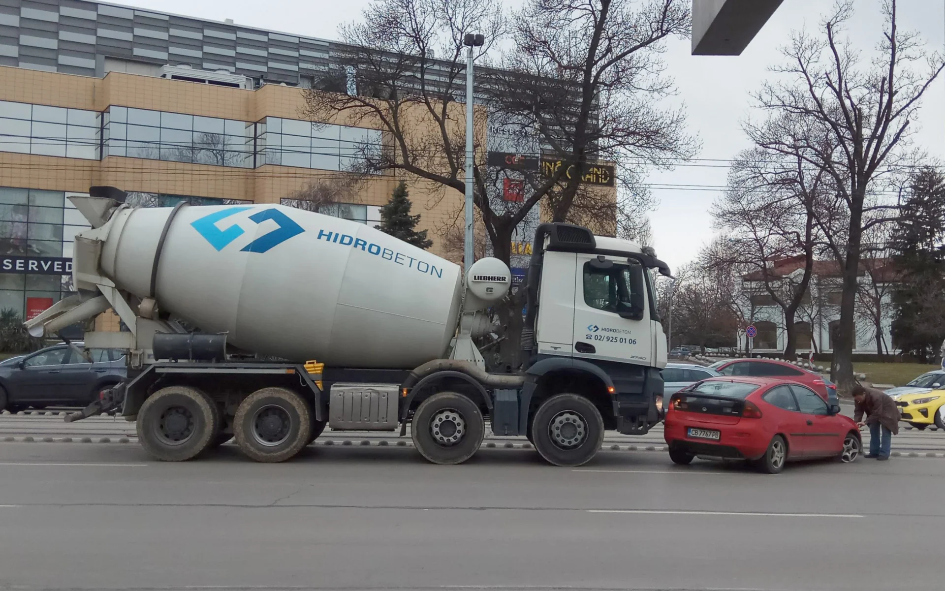 катастрофа бул.Черни връх