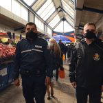 Проверки на женския пазар за противоепидемични мерки