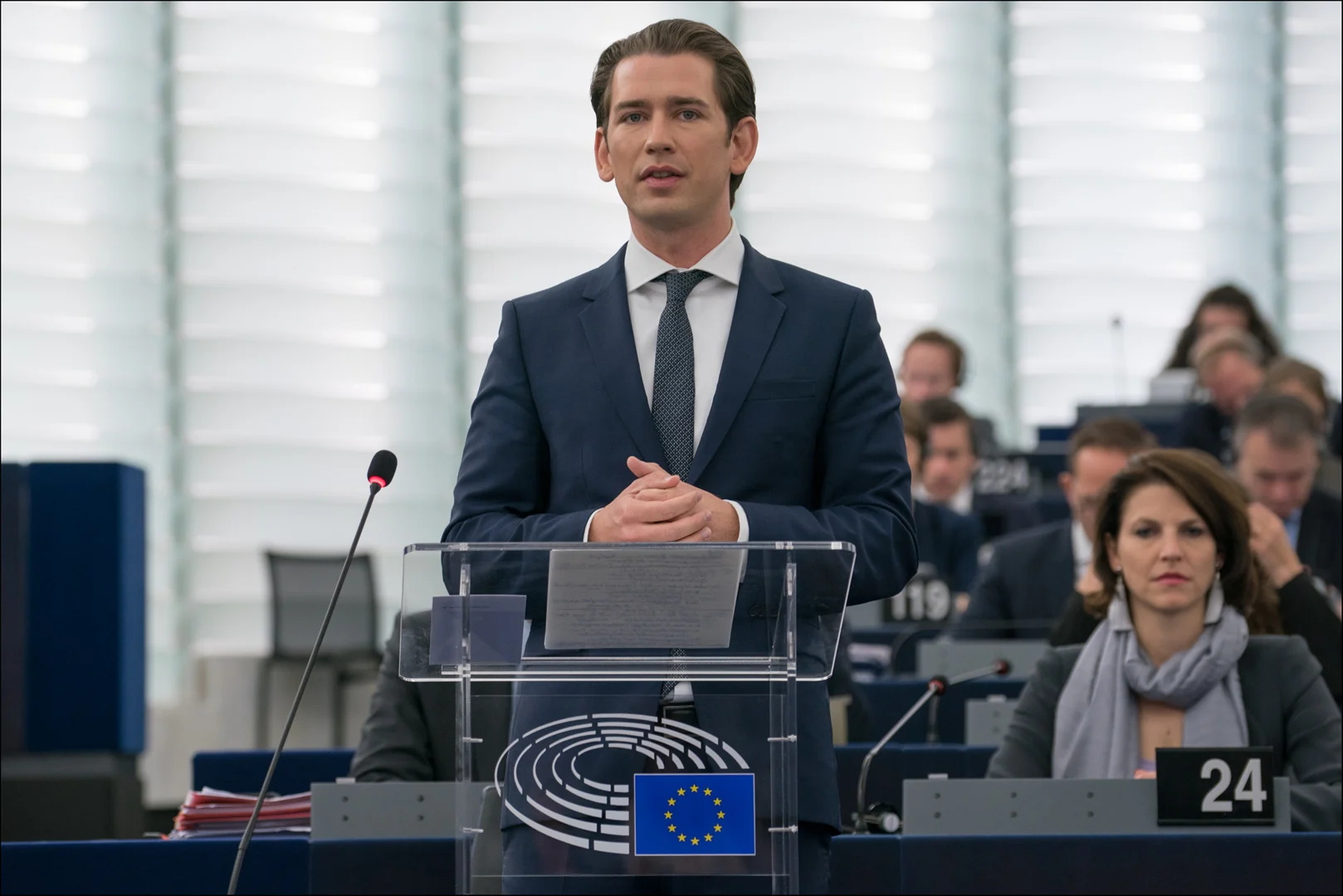 курц европарламент