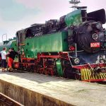 Теснолинейка Атракционен парен локомотив серия 60976 произведен през 1949 г. в Полша от фирма Fablok