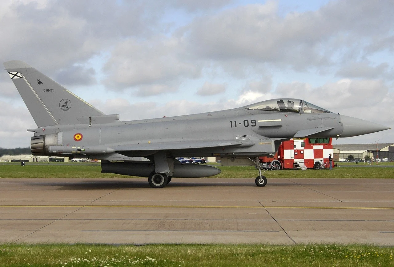 испански изтребител испания Eurofighter юрофайтър