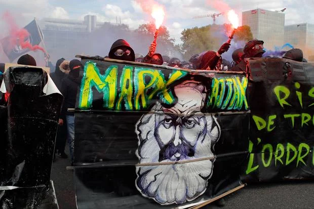 париж безредици първи май 1 май