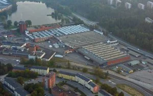 фабриката на Скания в Сьодертеле разширяване
