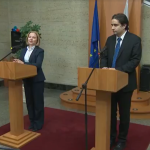 Надежда Йорданова и Божидар Божанов. "Да, България" алармира ДАНС за незаконното руско консулство в централа на БСП във Варна