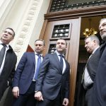 КТБ Корпоративна търговска банка временни синдици Лазар Илиев - синдик КТБ Радослав Миленков - Фонд за гарантиране на влоговете Владислав Горанов Георги Костов - главен секретар на МВР Росен Ангелчев - синдик КТБ