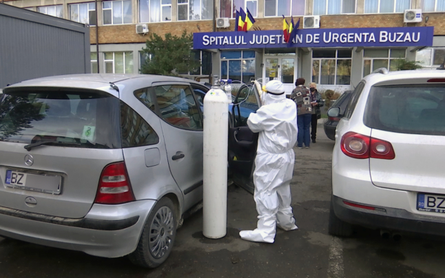 Бузъу румъния коронавирус ковид ковид-19 недостиг на болнични легла