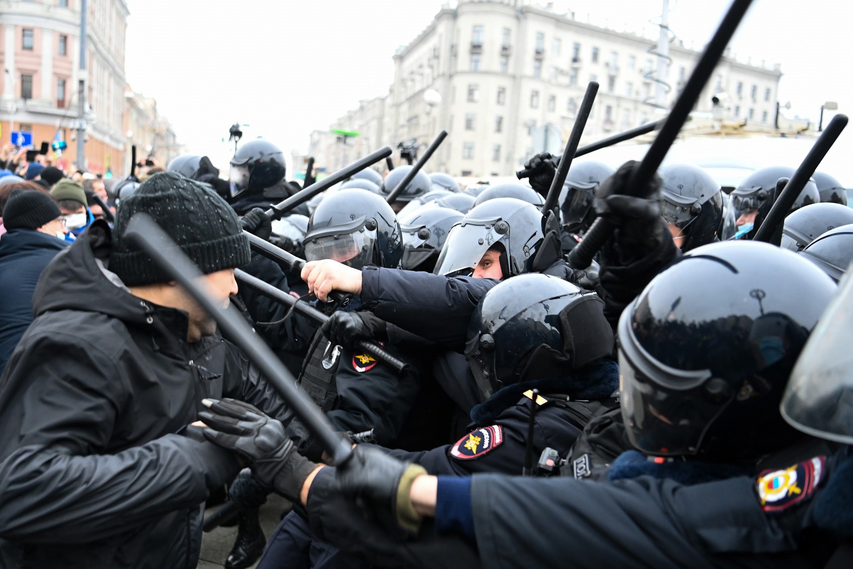 москва протести