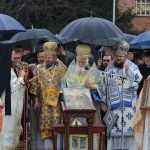 църква "Александър Невски" - Богоявленски водосвет  и освещаване на знамената .Президентът Росен Плевнелиев