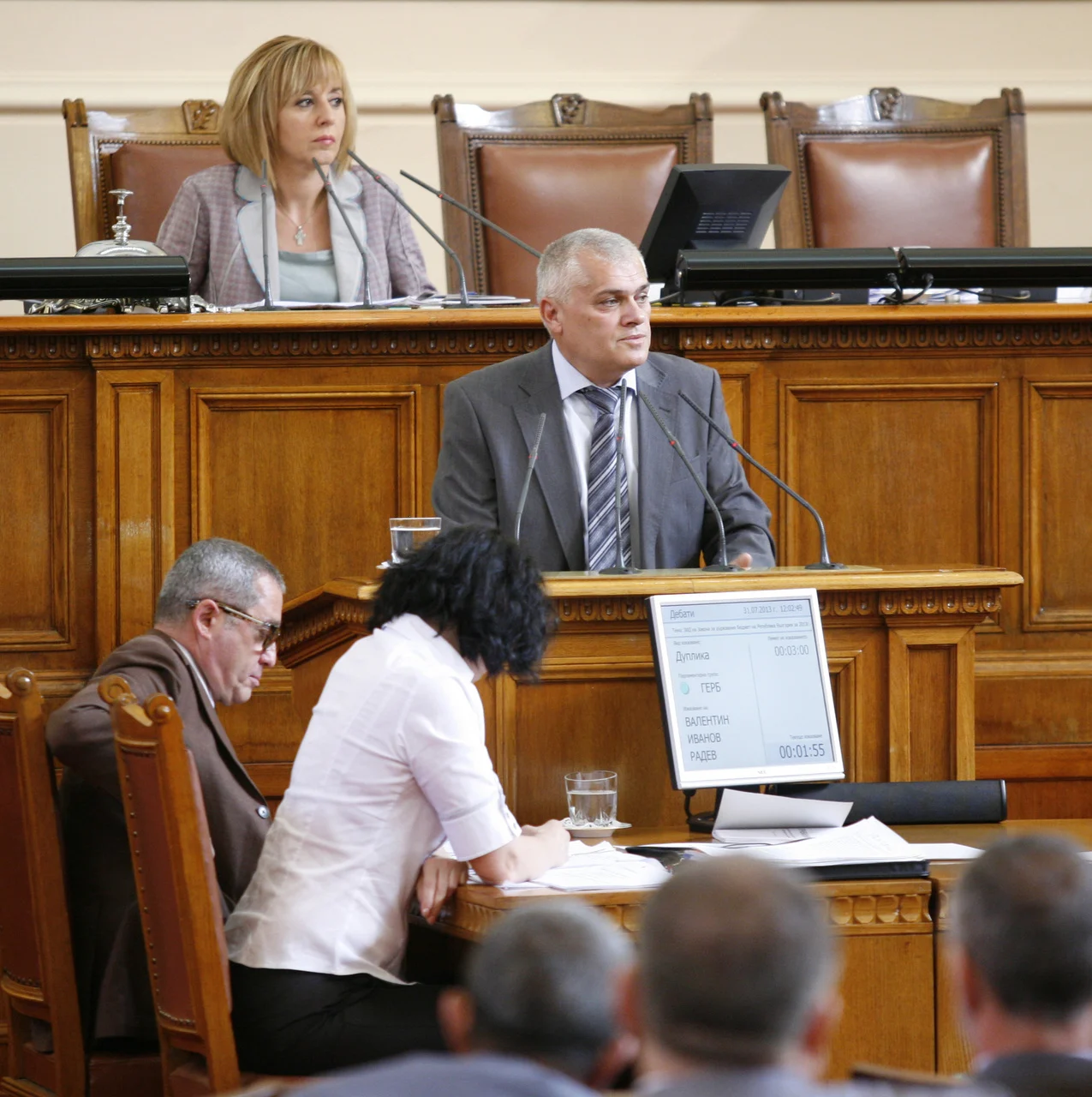 ПарламентДебати за актуализация на Бюджет 2013Валентин Радев