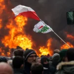 При протеста на фермерите в Брюксел се стигна до сблъсъци с полицията