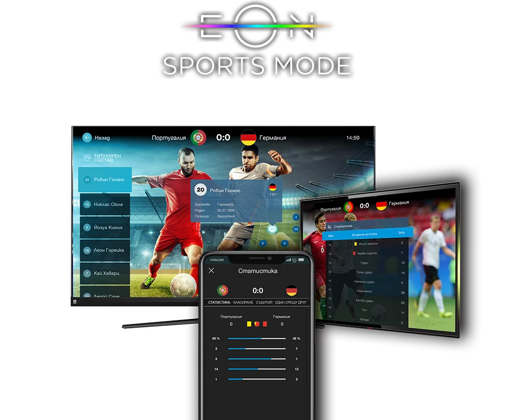 Горещото футболно лято продължава с EON SPORTS MODE