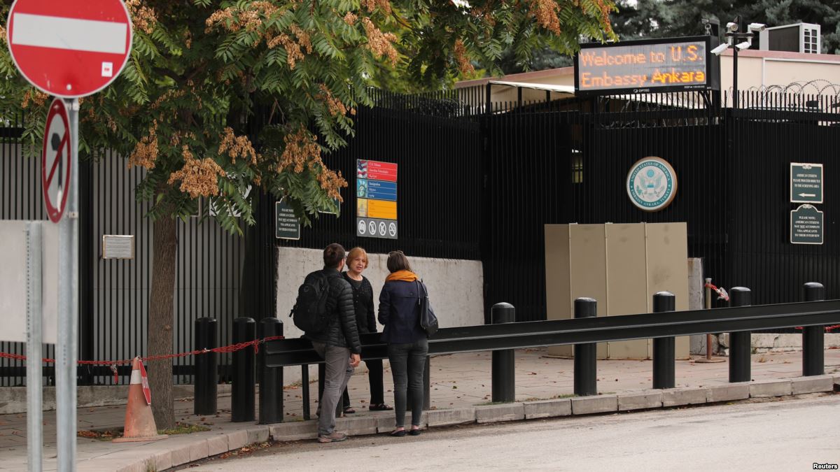 американско посолство САЩ турция анкара