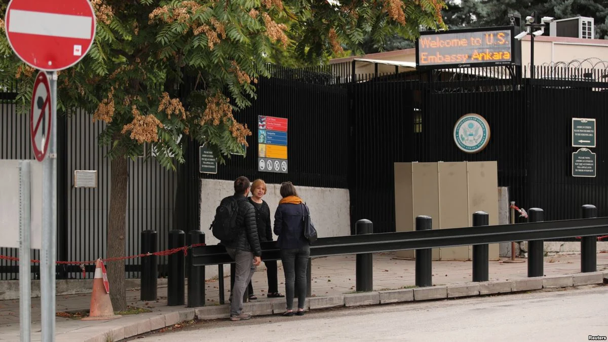 американско посолство САЩ турция анкара