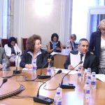 Парламент Комисия по бюджет и финанси Изслушване на кандидатите за подуправители на БНБ Нина Стоянова Димитър Костов Калин Христов Димитър Радев - управител на БНБ Менда Стоянова - председател на комисията по бюджет и финанси