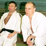Аркади Ротенберг и Владимир Путин