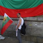 Протест против Украйна пред паметника на съветската армия