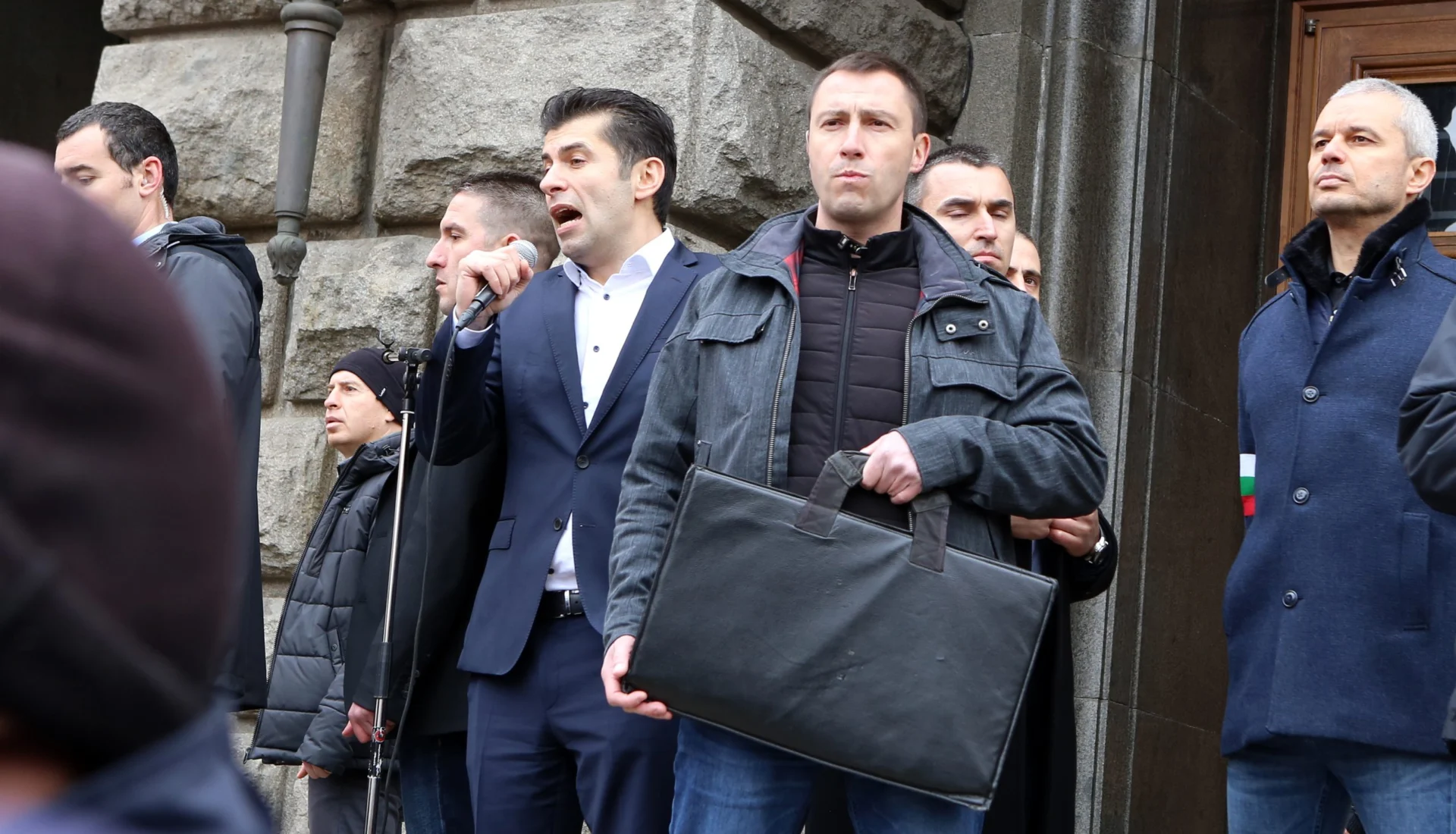 Протест "Възраждане" Костадин Костадинов