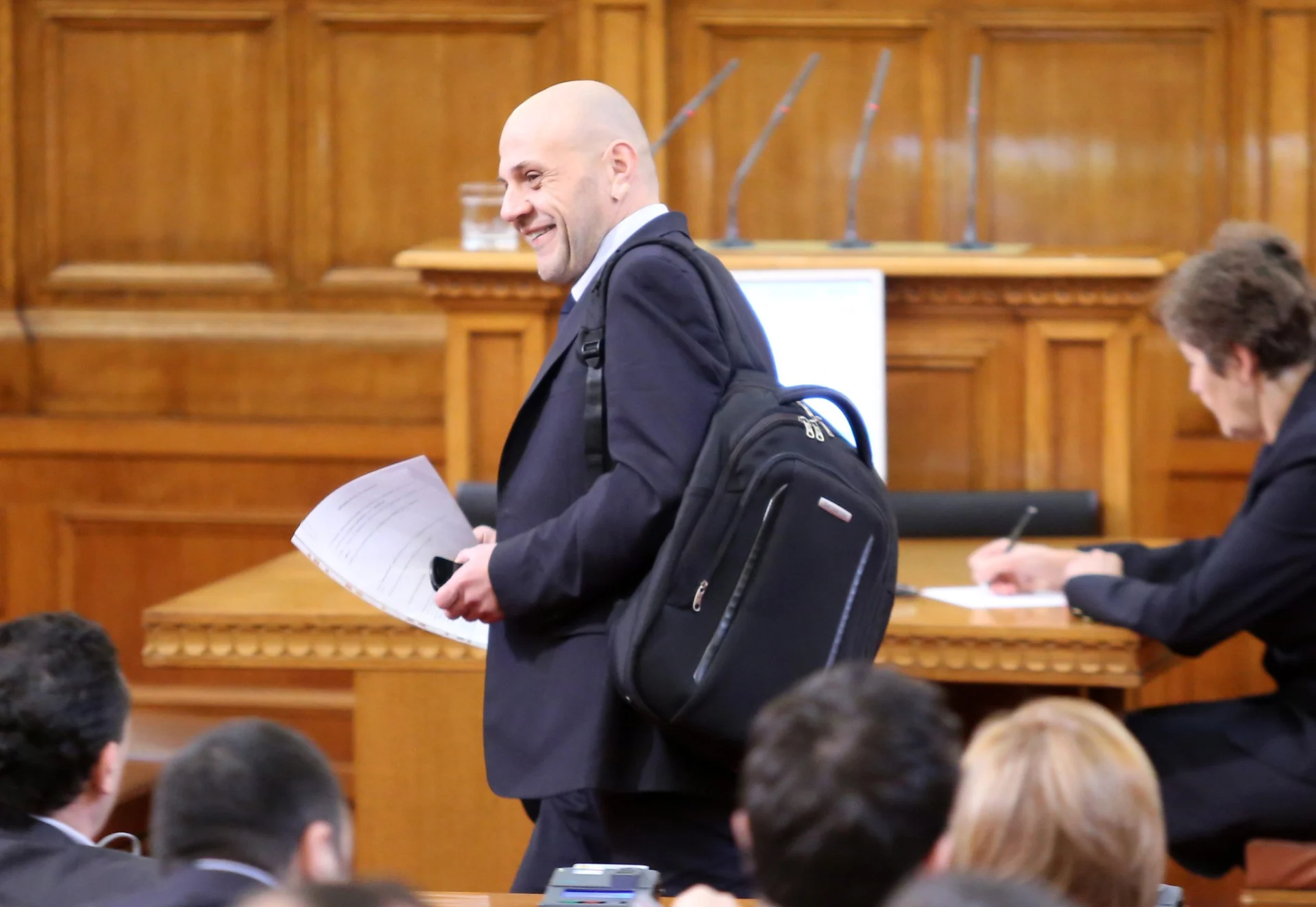 Парламент - Избор на мин. на правосъдето Екатерина Захариева. Томислав Дончев