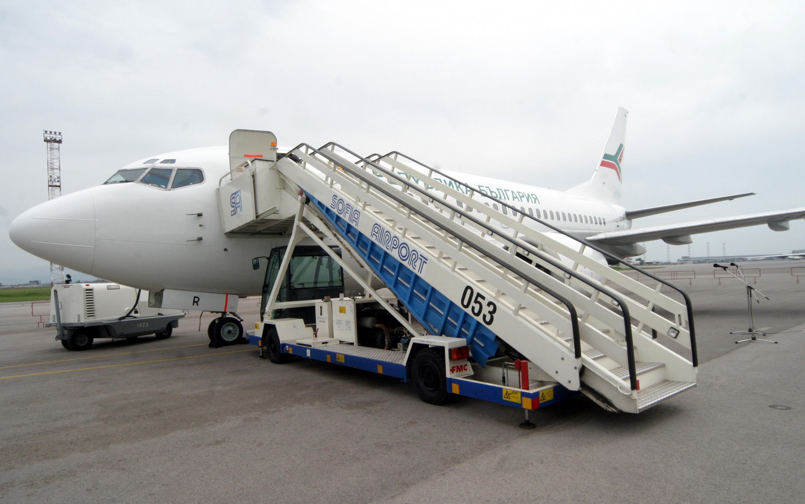 Летище СофияПравителствен ВИППравителствен самолет "Боинг" 737 - 500