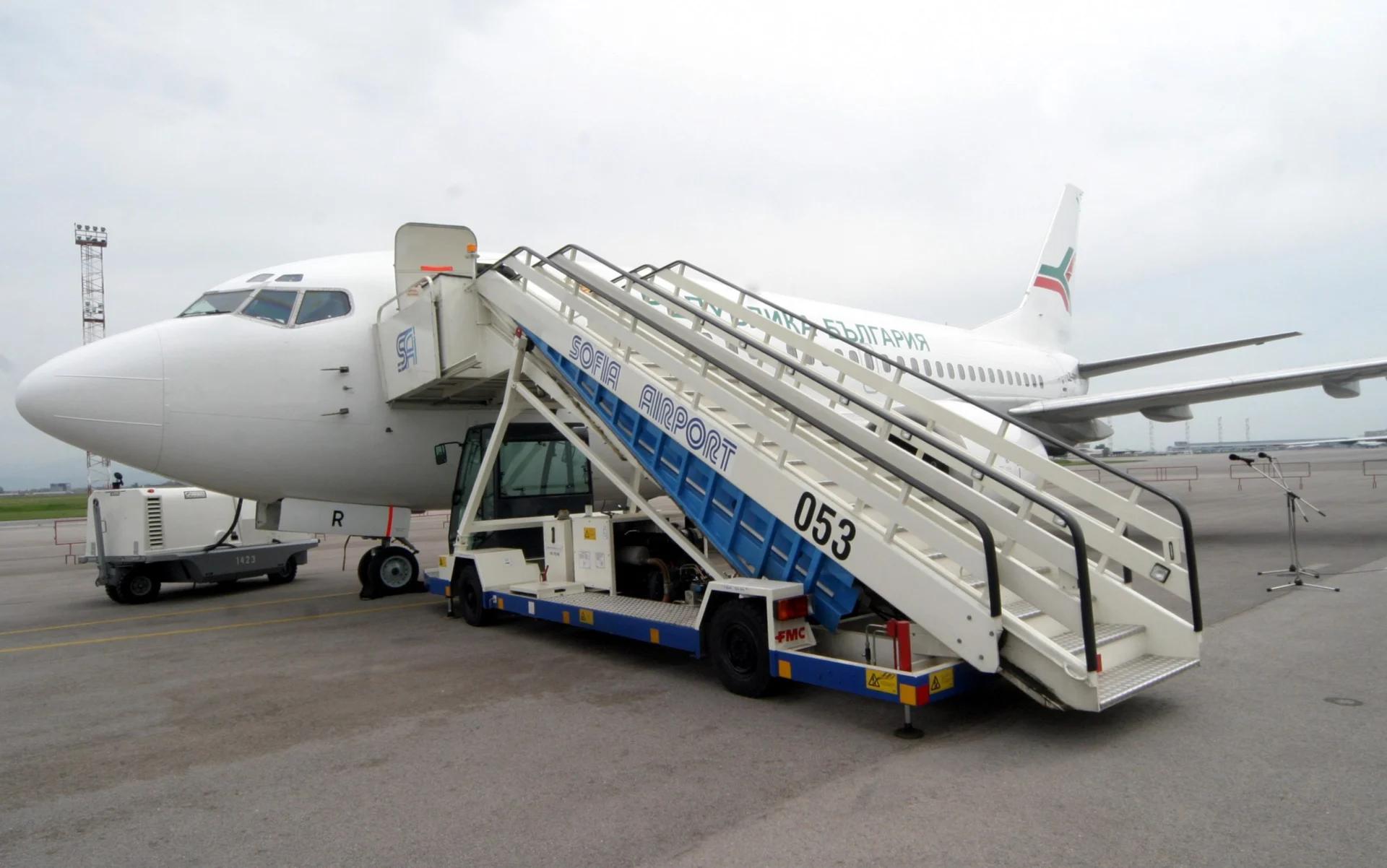 Летище СофияПравителствен ВИППравителствен самолет "Боинг" 737 - 500