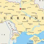 карта на Украйна