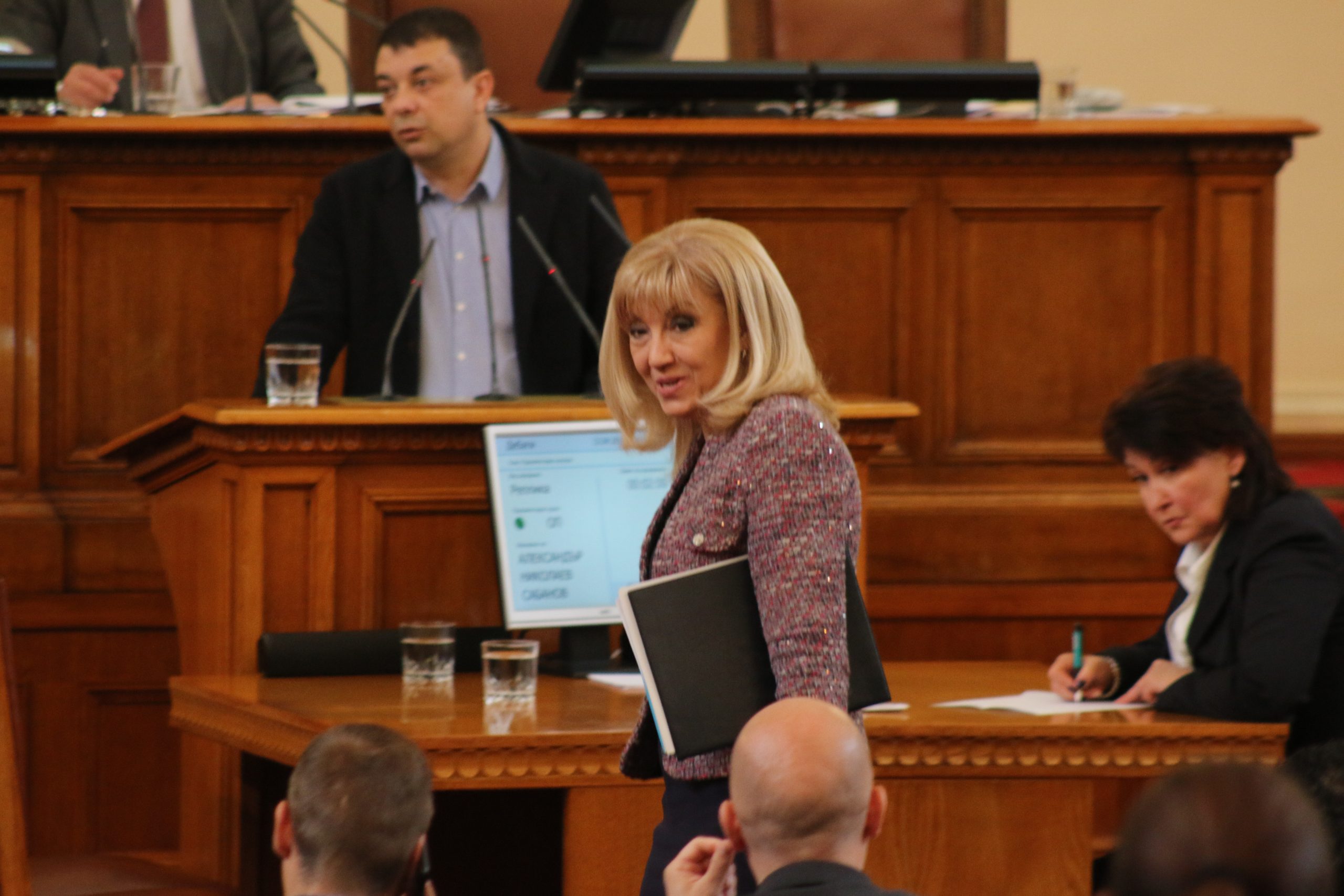 Парламент контрол Петя Аврамова