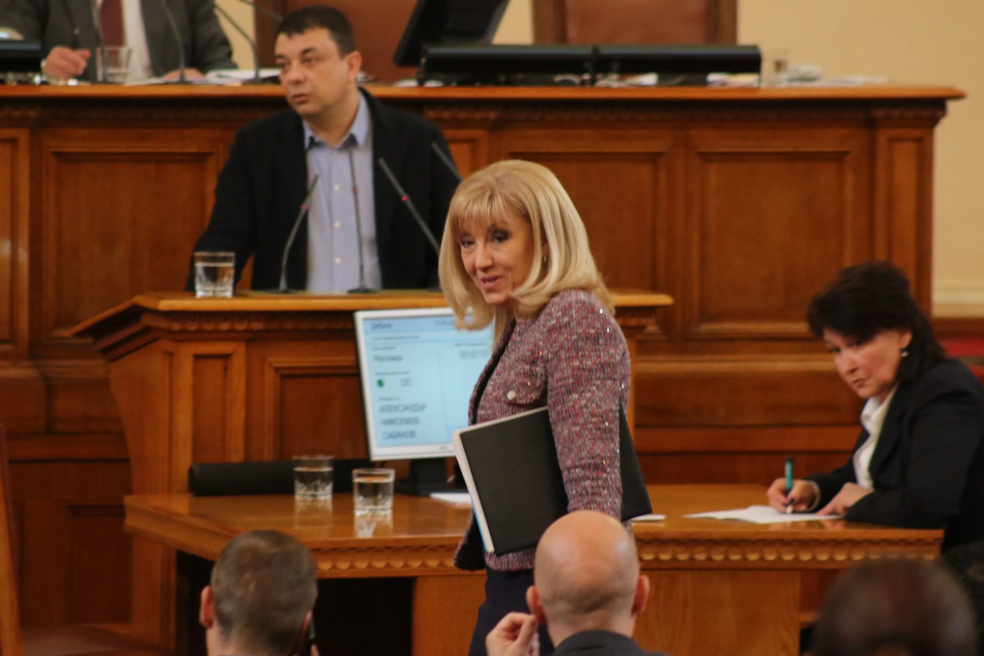 Парламент контрол Петя Аврамова