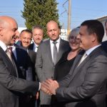 вицепремиерът по икономическите политики и министър на транспорта и съобщенията Христо Алексиев след среща с министъра на транспорта и инфраструктурата на Република Турция Адил Караисмаилоглу.