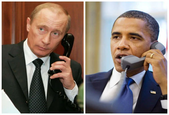 путин и обама