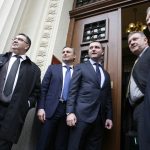 КТБ Корпоративна търговска банка временни синдициЛазар Илиев - синдик КТБ Радослав Миленков - Фонд за гарантиране на влоговете Владислав Горанов Георги Костов - главен секретар на МВР Росен Ангелчев - синдик КТБ