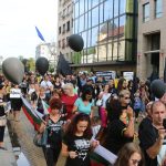 Протест на хората майки с деца с увреждания
