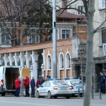 Акция на бул. "Васил Левски" пред дома на Васил Божков