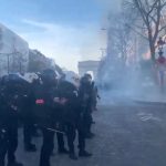 конвой на свободата антиваксъри протест ваксини париж франция