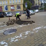 Ремонт жълти павета