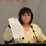 БСП брифинг за ЧЕЗ Корнелия Нинова