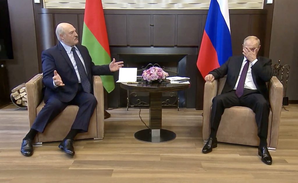 Лукашенко убедил Путин да не "затрива" Пригожин, твърди той 8 владимир путин александър лукашенко