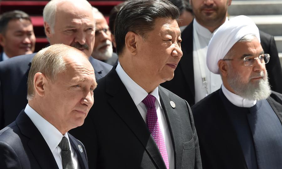 владимир путин си дзинпин хасан рохани