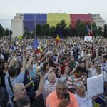 румъния протест протести