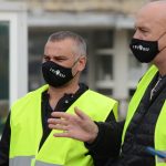 Протест на полицията полицаи палатка пред НС парламента