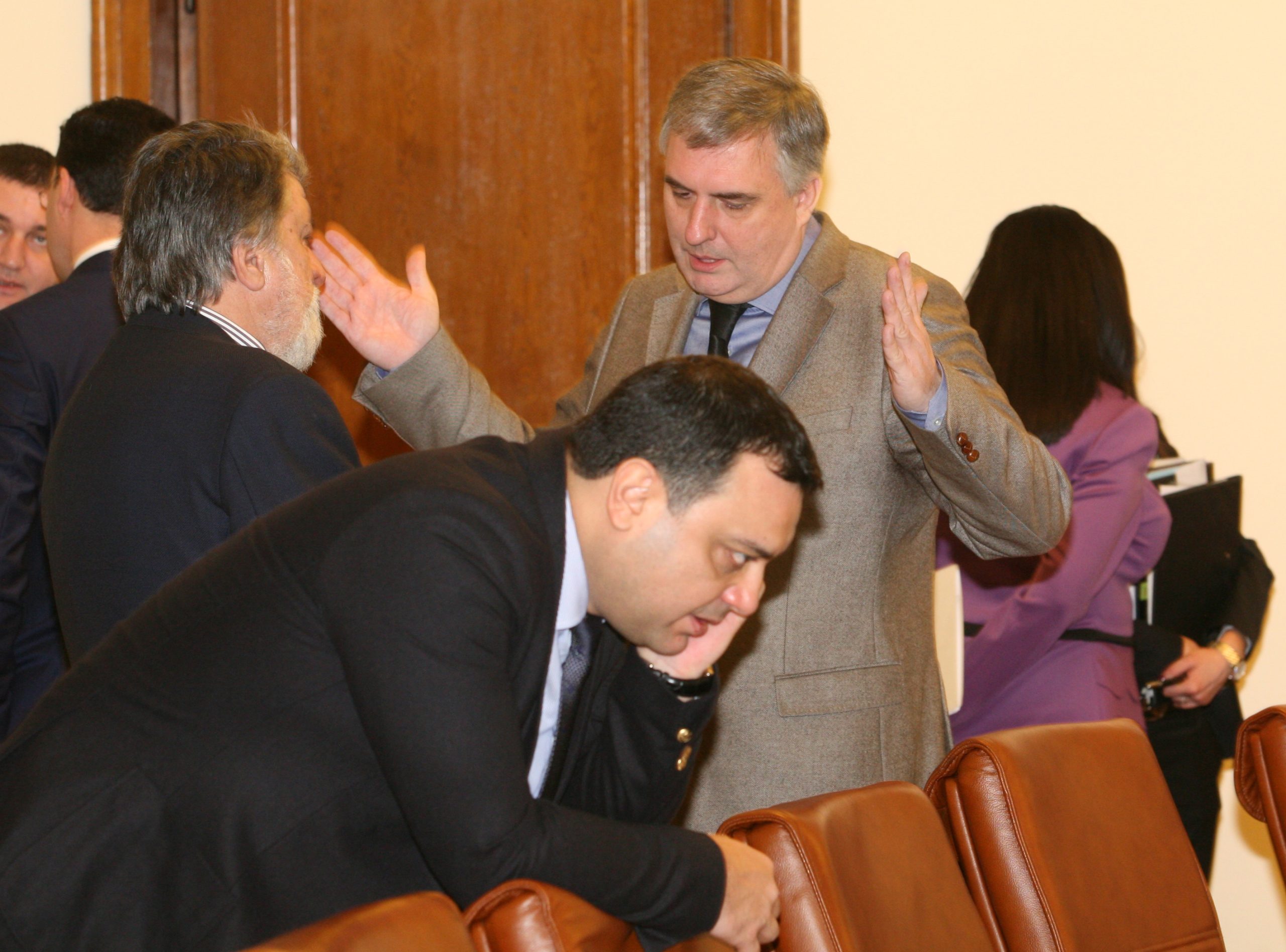 Министерски съвет Ивайло Московски мин. на транспорта Ивайло Калфин мин. на труда и соц. политика
