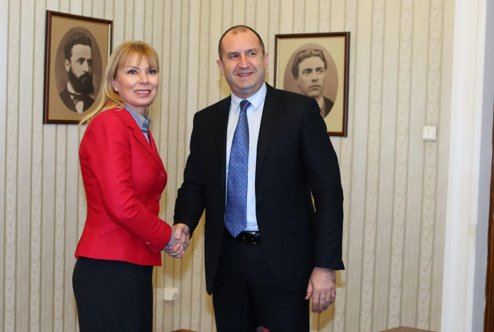Президентство Румен Радев проведе среща с Елжбета Бенковска