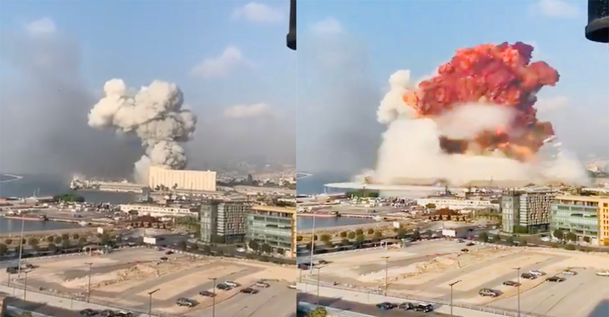 експлозия взрив Бейрут